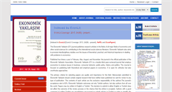 Desktop Screenshot of ekonomikyaklasim.org